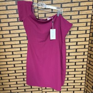 Lovers + Friends Purple One‎ Shoulder Dress Size Large